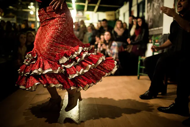 Espectáculo de flamenco en Sevilla